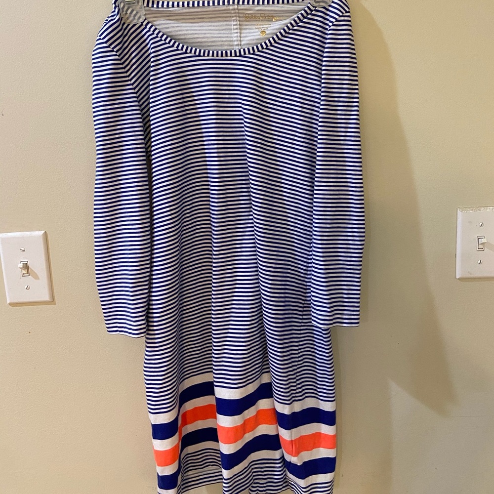 Lilly Pulitzer long sleeve striped dress!